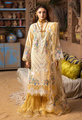 ADAN LIBAS | ELEGANTLY CHICKANKARI WORK WITH HEAVY EMBROIDERED LAWN | UNSTITCHED 3-PIECE SUIT | COD-5588