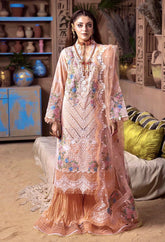ADAN LIBAS | LUXURY CHICKANKARI WORK WITH EMBROIDERED LAWN | UNSTITCHED 3-PIECE SUIT