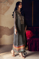 VASAL V3 BY CHARIZMA | LUXURIOUS AND DESIGNED FOR EVERY OCCASION | HEAVY THREAD EMBROIDERED SEQUENCE WORK WITH HANGING TASSELS WORK CHIFFON SHIRT | UNSTITCHED 3-PIECE SUIT | VSL5-18 P