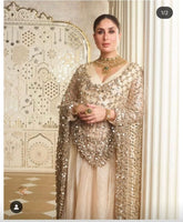 KAREENA | WHERE EMBROIDERED ELEGANCE MEET DETAILS | LUXURY SILK SHIRT WITH CUSTOMIZED HEAVY EMBROIDERED DUPATTA | UNSTITCHED 3-PIECE SUIT