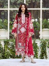 FREESIA BY BIN ILYAS | BEAUTIFULLY HEAVY MULTI THREAD EMBROIDERED LAWN | UNSTITCHED 3-PIECE SUIT | D-103 A