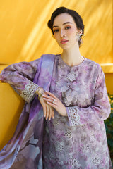 BAROQUE - NEW EXCLUSIVE DIGITAL PRINTED LAWN WITH EMBROIDERED UNSTITCHED SUIT