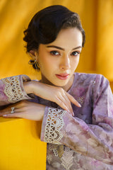 BAROQUE - NEW EXCLUSIVE DIGITAL PRINTED LAWN WITH EMBROIDERED UNSTITCHED SUIT