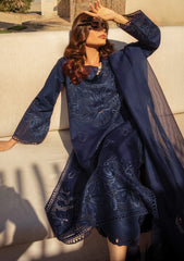 ZARA BY RANG RASIYA | PREMIUM EMBROIDERED LAWN WITH SCHIFFLI WORK | UNSTITCHED 3-PIECE SUIT