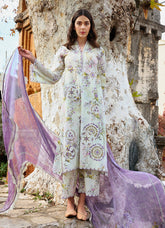 NURAY BY IMAGE | BEAUTIFULLY MULTI DIGITAL PRINTED LAWN WITH CHICKENKARI EMBROIDERED WORK | UNSTITCHED 3-PIECE SUIT