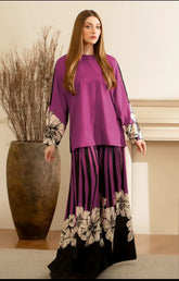 LULUSAR - SILK DIGITAL PRINTED 2 PIECE SUIT