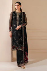 JAZMIN - LUXURY CHIFFON | HEAVY EMBROIDERED WITH SEQ WORK | UNSTITCHED 3-PIECE SUIT | UC-3070