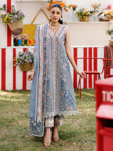 CARNIVAL SUMMER EDITION 25" BY BIN ILYAS | LUXURY CHICKENKARI LAWN FULL HEAVY MULTI THREAD EMBROIDERED WORK | UNSTITCHED 3-PIECE SUIT | D-33-B