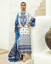 REEM - 8A BY ZAINAB CHOTTANI | HEAVY THREAD EMBROIDERED LAWN | UNSTITCHED 3-PIECE SUIT