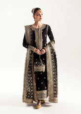 KANWAL MALIK BLACK FORMAL COLLECTION CHIFFON