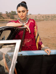 MEM SAAB BY BIN ILYAS EMBROIDERED LAWN SUITS - UNSTITCHED 3 PIECE