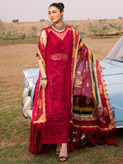 MEM SAAB BY BIN ILYAS EMBROIDERED LAWN SUITS - UNSTITCHED 3 PIECE