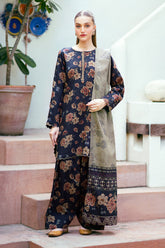 BAROQUE | BEAUTIFUL DIGITAL PRINTED LAWN WITH HEAVY EMBROIDERED | UNSTITCHED 3-PIECE SUIT | SF-771