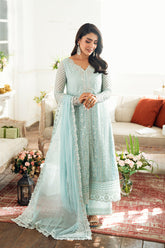 GLOW BY AZURE | LUXURY CHIFFON | FULLY HEAVY EMBROIDERED SEQUENCE WORK | UNSTITCHED 3-PIECE SUIT