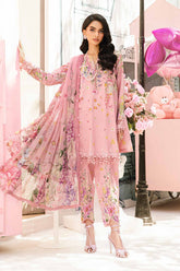 MARIA.B | MPRINTS WITH HEAVY EMBROIDERED SWISS LAWN | UNSTITCHED 3-PIECE SUIT | MPT-2603-B