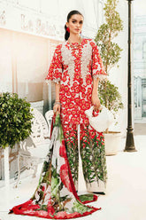 MARIA.B | MPRINTS WITH HEAVY EMBROIDERED LAWN | UNSTITCHED 3-PIECE SUIT | MPT-2606-B