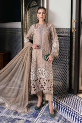 MARIA.B - VOYAGE A LUXE EMBROIDERED LAWN UNSTITCHED 3-PIECE SUIT | D-2502-A