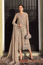 MARIA.B - VOYAGE A LUXE EMBROIDERED LAWN UNSTITCHED 3-PIECE SUIT | D-2503-A