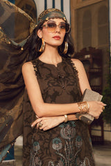 MARIA•B | ELEGANTLY DIGITAL PRINTED WITH HEAVY THREAD EMBROIDERED SEQUENCE WORK BREEZE LAWN | UNSTITCHED 3-PIECE SUIT | MPS-2704-A