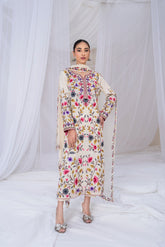ZAKEEA BY VINTAGE - MULTI HEAVY EMBROIDERED LAWN - UNSTITCHED 3-PIECE SUIT