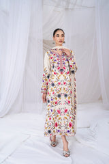 ZAKEEA BY VINTAGE - MULTI HEAVY EMBROIDERED LAWN - UNSTITCHED 3-PIECE SUIT