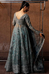 ASTRA BY HUSSAIN REHAR | A BRIDAL MAXI IS ONE OF SUCH PRETTY ATTIRES, WHICH FITS WELL WITH THE REST OF THE OCCASION | LUXURY FULLY HEAVY HANDMADE EMBELLISHMENT EMBROIDERED WORK | UNSTITCHED 3-PIECE MAXI