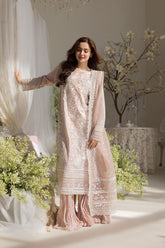 SOBIA NAZIR | BEAUTIFULLY ARTICLE | LUXURY LAWN HEAVY EMBROIDERED WORK | UNSTITCHED 3-PIECE SUIT | D-9A