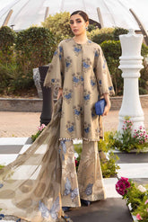 Maria B Mprint Brown Lawn Collection Replica