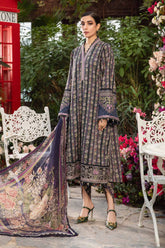 Maria B Mprint Blue Printed Lawn Collection Replica