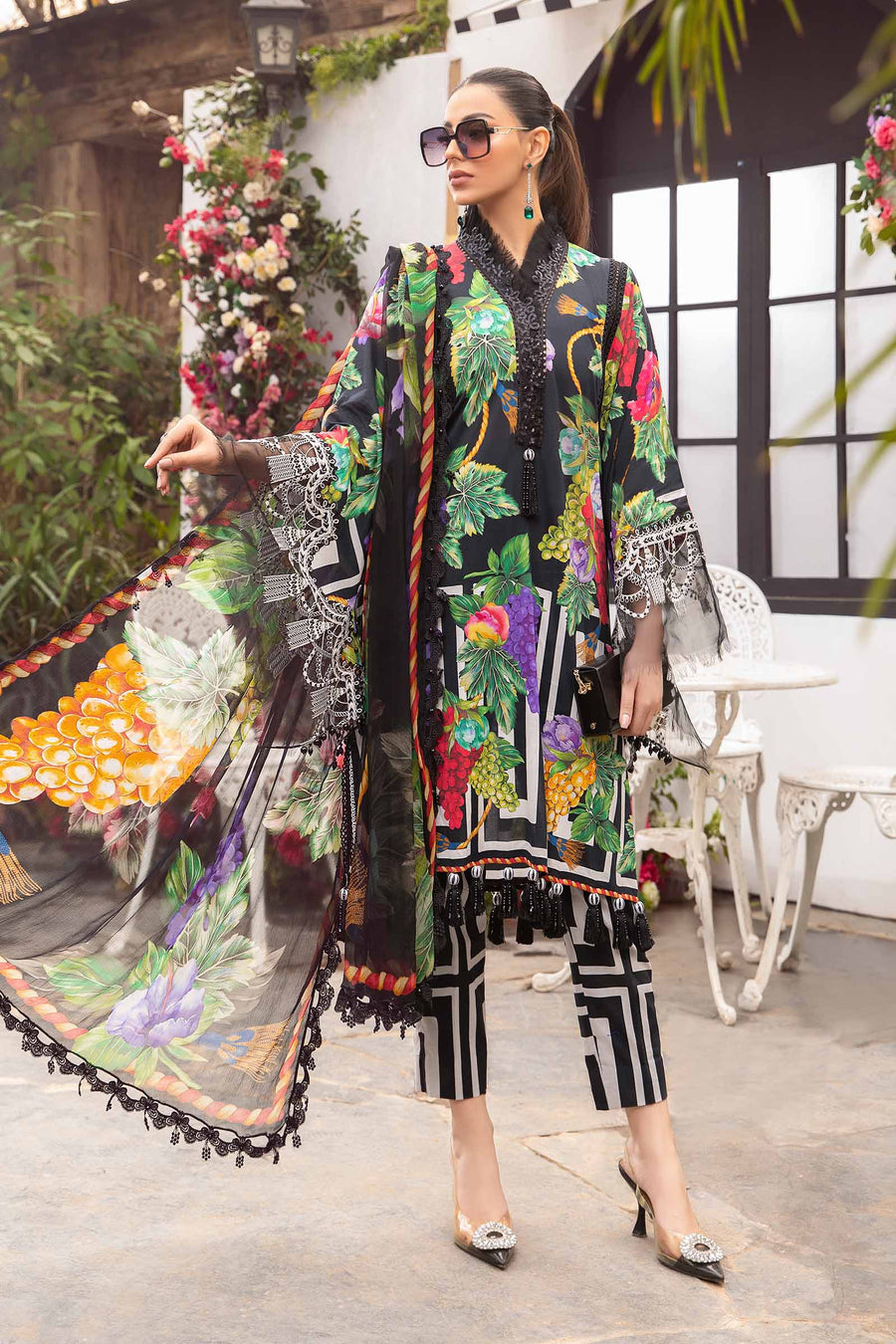 Maria B Black Digital Printed Lawn Collection Replica Maria B Black Digital Printed Lawn Collection Replica