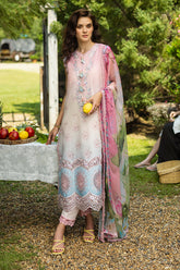 SORRISO BY MUSHQ | CHICKENKARI LAWN WITH ELEGANTLY HEAVY EMBROIDERED WORK | UNSTITCHED 3-PIECE SUIT