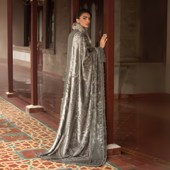 MARIA B - LUXURY LAWN - CHIKANKARI WORK WITH HEAVY EMBROIDERED - UNSTITCHED 3-PIECE SUIT