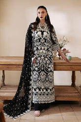 IMROZIA SERENE | PREMIUM HANDMADE EMBROIDERED CHIFFON | UNSTITCHED 3-PIECE SUIT | S-1082 NORA