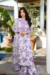 ANEELA’S | ELEGANTLY DIGITAL PRINTED SWISS LAWN WITH EMBROIDERED | UNSTITCHED 3-PIECE SUIT