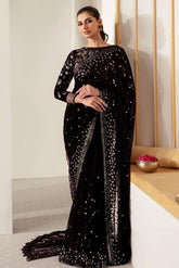 JAZMIN BLACK NET SAREE EXCLUSIVE WEAR