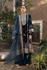 CROSS STITCH BLUE FORMAL VELVET COLLECTION