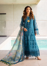 SAPPHIRE BY SAIRA RIZWAN | LUXURY FULL EMBROIDERED LAWN '25 | UNSTITCHED 3-PIECE SUIT
