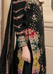 SHANAYA BY HASEENS - CHIFFON EMBROIDERED & HAND EMBELLISHED 3 PIECE DRESS
