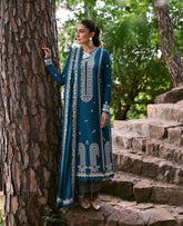 NAYA BY REPUBLIC WOMEN'S WEAR | HEAVY THREAD EMBROIDERED LAWN | UNSTITCHED 3-PIECE SUIT | D6-B