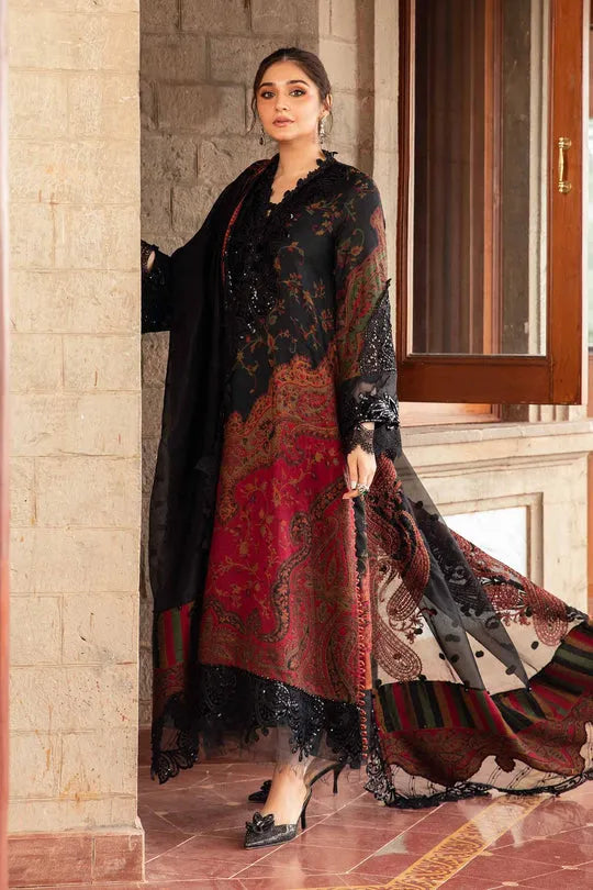 MARIA B - MULTI FORMAL COLLECTION | 3 PIECE UNSTITCHED EMBROIDERED KHADDAR SUIT MARIA B - MULTI FORMAL COLLECTION | 3 PIECE UNSTITCHED EMBROIDERED KHADDAR SUIT