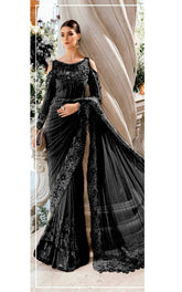 MARIA B BLACK NEW EXCLUSIVE SAREE