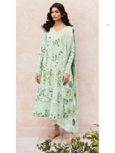 IZNIK | LUXURY DIGITAL PRINTED WITH CHICKENKARI EMBROIDERED LAWN - UNSTITCHED 3-PIECE SUIT |PISTACHIO