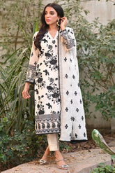 DESIGNER DRESS | HAND EMBELLISHMENT FULLY HEAVY THREAD EMBROIDERED SEQUENCE WORK WITH ATTACHED PEARL'S CHIFFON DRESS | UNSTITCHED 3-PIECE SUIT