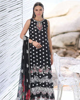 Noor by Saadia Asad Luxe PrintKari Unstitched Lawn 3Pc Suit D6-A