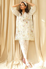 FARIDA HASSAN - LUXURY DIGITAL EMBROIDERED LAWN - 3 PC UNSTITCHED