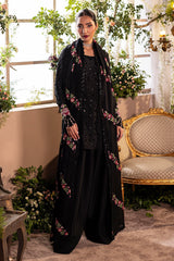 OPAL BY CHARIZMA | FULLY HEAVY MULTI THREAD EMBROIDERED SEQUENCE WORK WITH PEARL'S, STONE, & HANGING TASSELS WORK | UNSTITCHED 3-PIECE SUIT