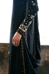 VIVORA BY SUFFUSE | ELEGANTLY ARTICLE | HEAVY THREAD EMBROIDERED SEQUENCE WORK WITH HANGING CRYSTAL TASSELS | LUXURY CHIFFON COLLECTION 25' | UNSTITCHED 3-PIECE SUIT
