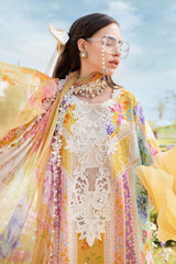 MARIA.B | MPRINTS 25' | LUXURY LAWN | HEAVY THREAD EMBROIDERED WORK | UNSTITCHED 3-PIECE SUIT | MPT-2509-A