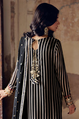 VASAL V3 BY CHARIZMA | LUXURIOUS AND DESIGNED FOR EVERY OCCASION | HEAVY THREAD EMBROIDERED SEQUENCE WORK WITH HANGING TASSELS WORK CHIFFON SHIRT | UNSTITCHED 3-PIECE SUIT | VSL5-18 P