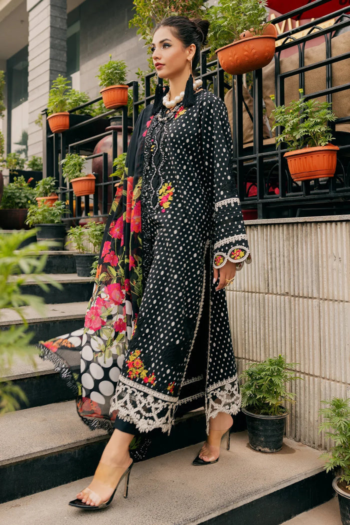 SWISSMISS BY CHARIZMA | SWISS LAWN DIGITAL PRINTED WITH EMBROIDERED | UNSTITCHED 3-PIECE SUIT